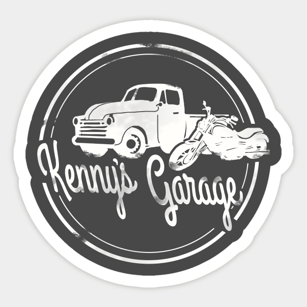 Kenny's Garage Sticker by NimbusNym